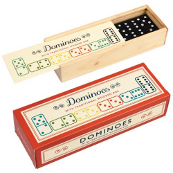 Klasické domino v drevenej krabičke
