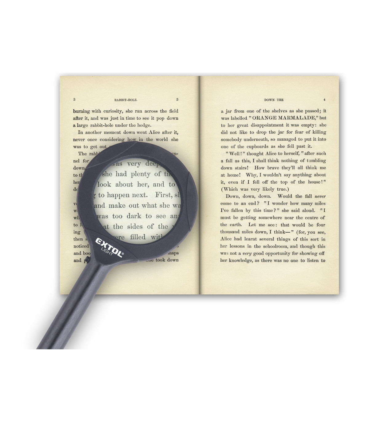 Praktická lupa s LED světlem pro každou příležitost