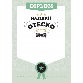 Diplom Najlepší otecko na svete