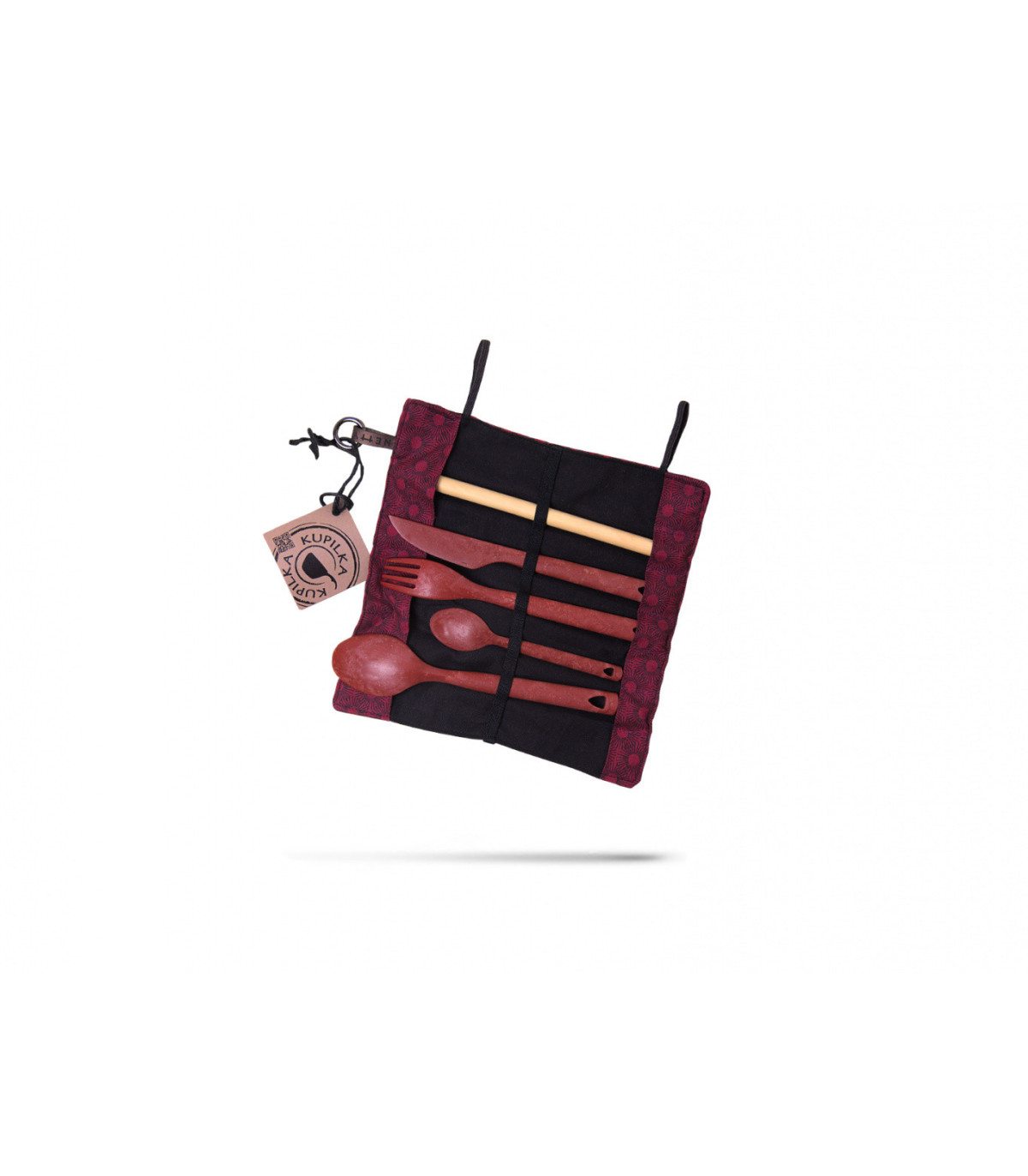 EKO příborová sada - červená