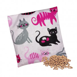 Nahrievací vankúšik – čerešňové kôstky ako obklad | dárek pro prarodiče