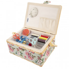 Květinová kazeta na šití