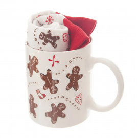 Hrnek PERNÍČEK + dámské ponožky