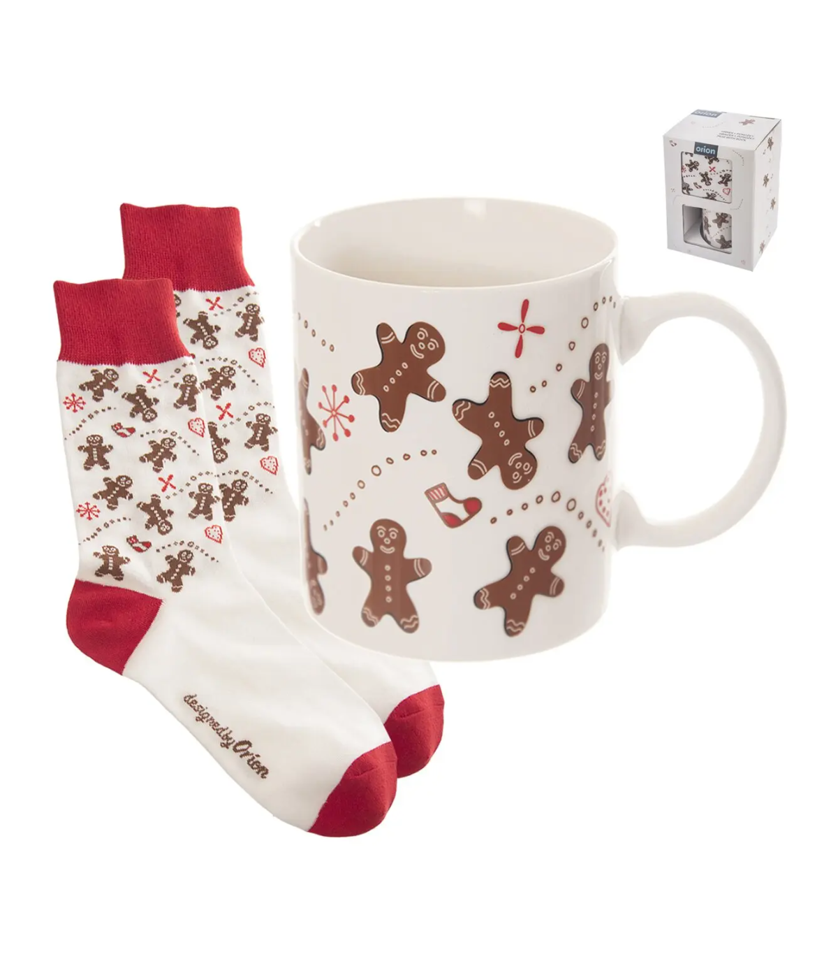 Hrnek PERNÍČEK + dámské ponožky