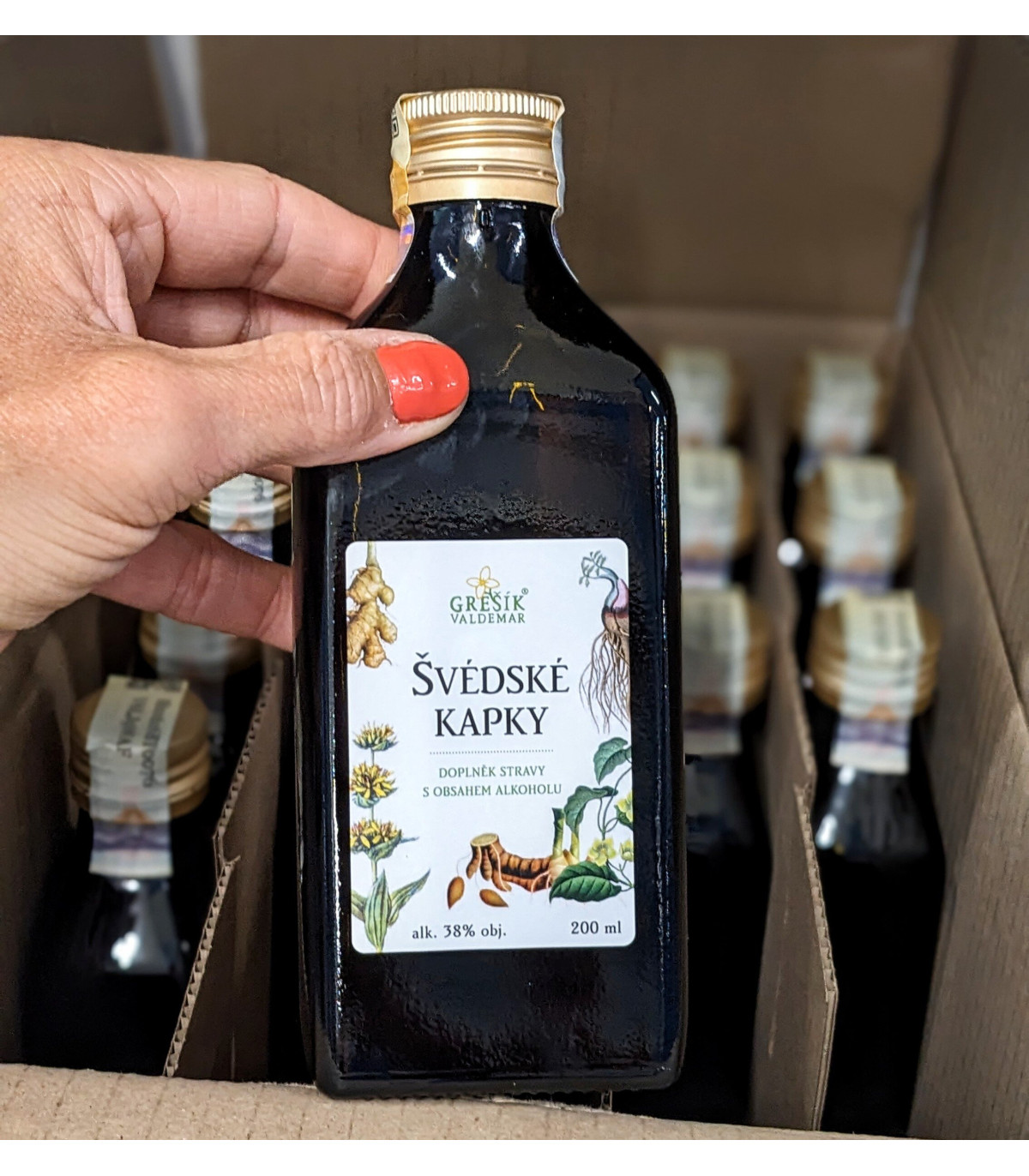 Švédské kapky 200 ml