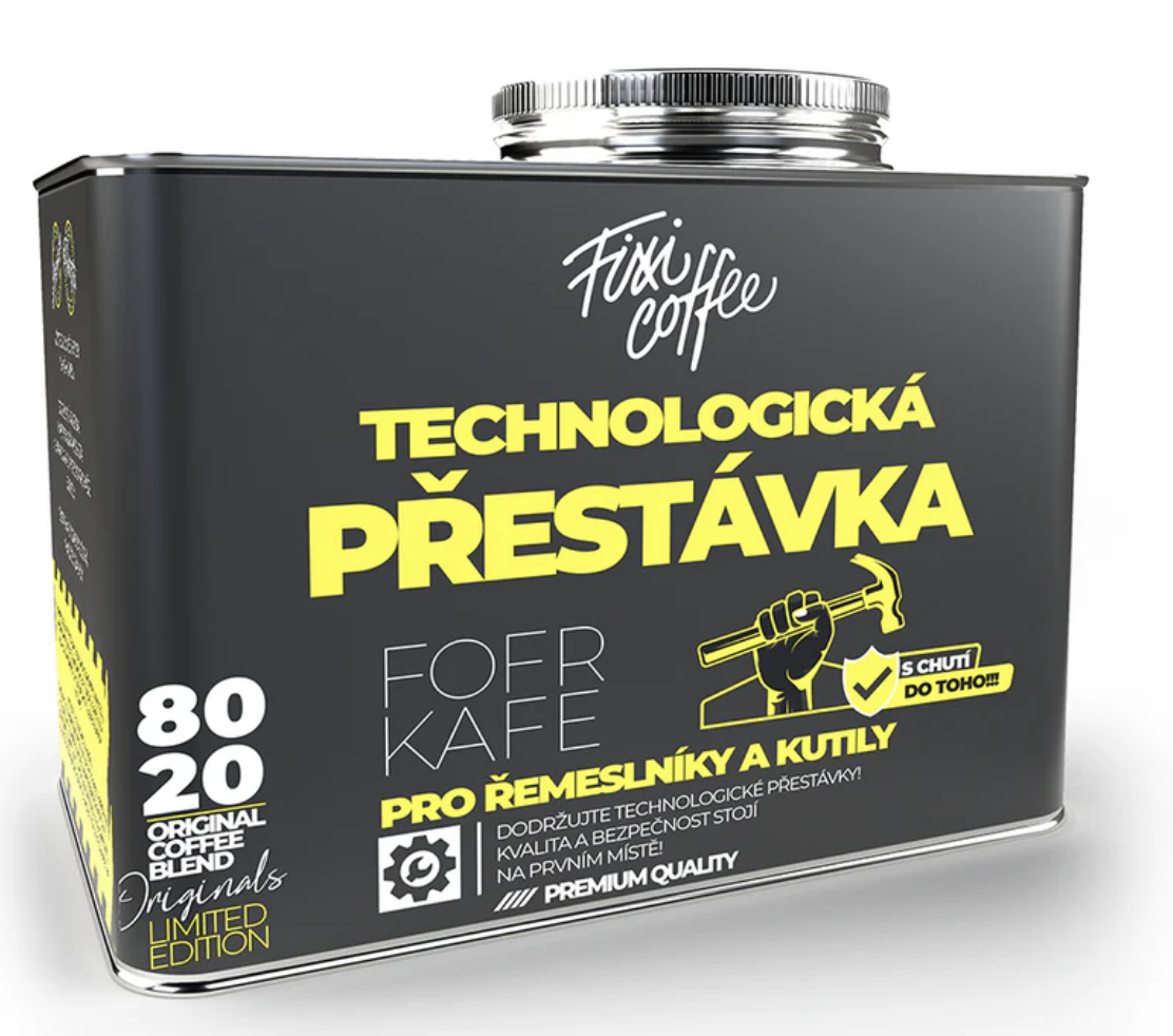 Darčeková káva TECHNOLOGICKÁ PRESTÁVKA - mletá