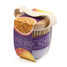 Darčeková súprava cukrového peelingu a kefky – Mango & Passionfruit