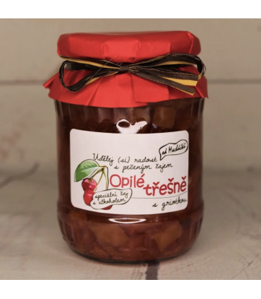 Pečený čaj - opitá čerešňa s griotkou