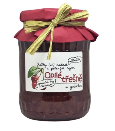 Pečený čaj - opitá čerešňa s griotkou