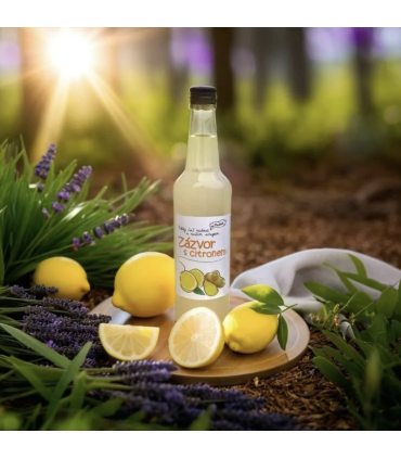 Domácí sirup - Zázvorový s citronem | dárek pro prarodiče