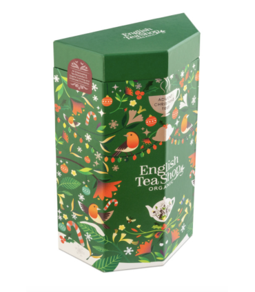 Adventný kalendár so sypanými čajmi STROMČEK