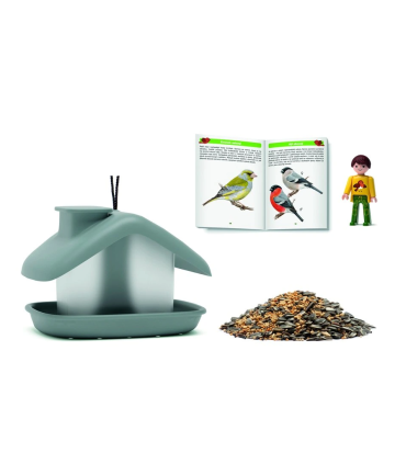 Ekologické krmítko s Igráčikom, zobom a atlasom vtákov