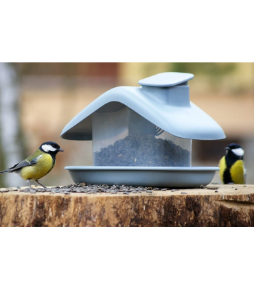 Ekologické krmítko s Igráčikom, zobom a atlasom vtákov