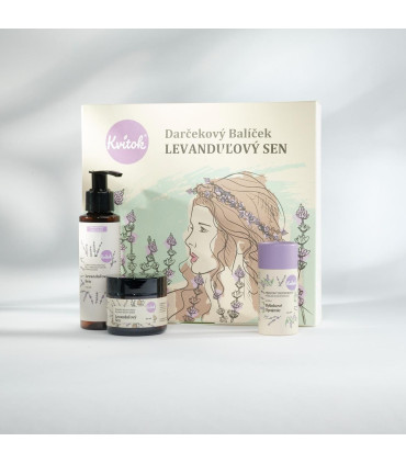 Darčekový set Levanduľový sen – prírodný darček pre ženu | Familium.sk