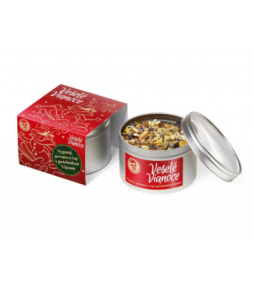 Vianočný sypaný čaj v plechovke | Malý darček plný radosti | Familium.sk