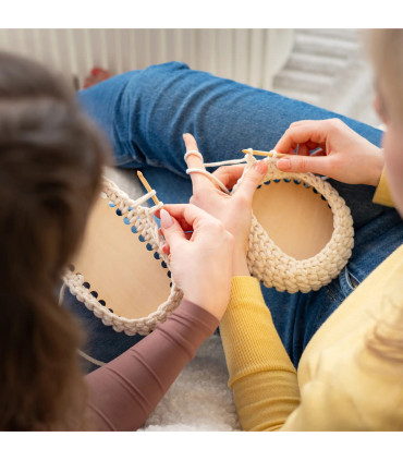 Štartovacia sada na háčkovaný košík | Kreatívna sada pre radosť