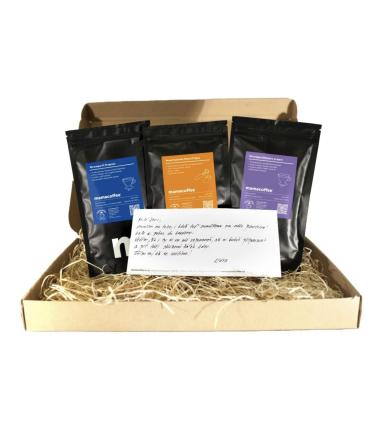 Degustačná darčeková súprava káv z českej pražiarne