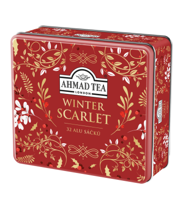 Darčeková súprava čajov Winter scarlet