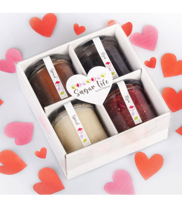 Darčekový set krémov a džemov – chutný darček, ktorým potešíte.