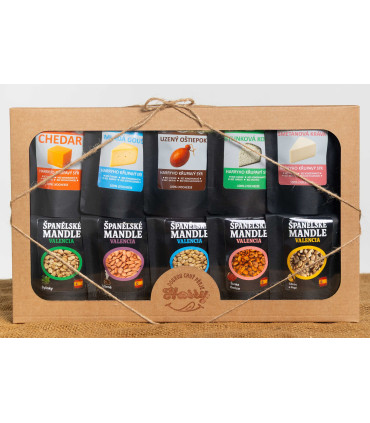 Syry a španielske mandle – darček pre rodinu a priateľov