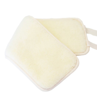 Ledvinový oboustranný pás z ovčí vlny