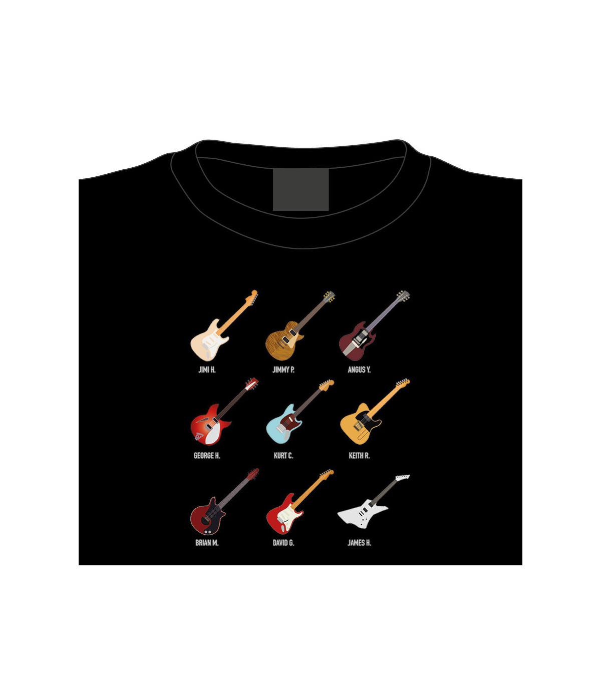 Tričko Nezabudnuteľné gitary