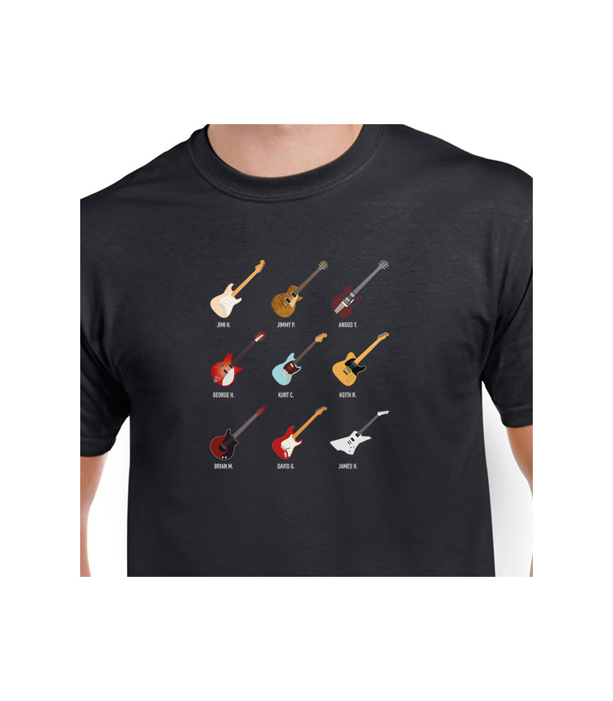 Tričko Nezabudnuteľné gitary