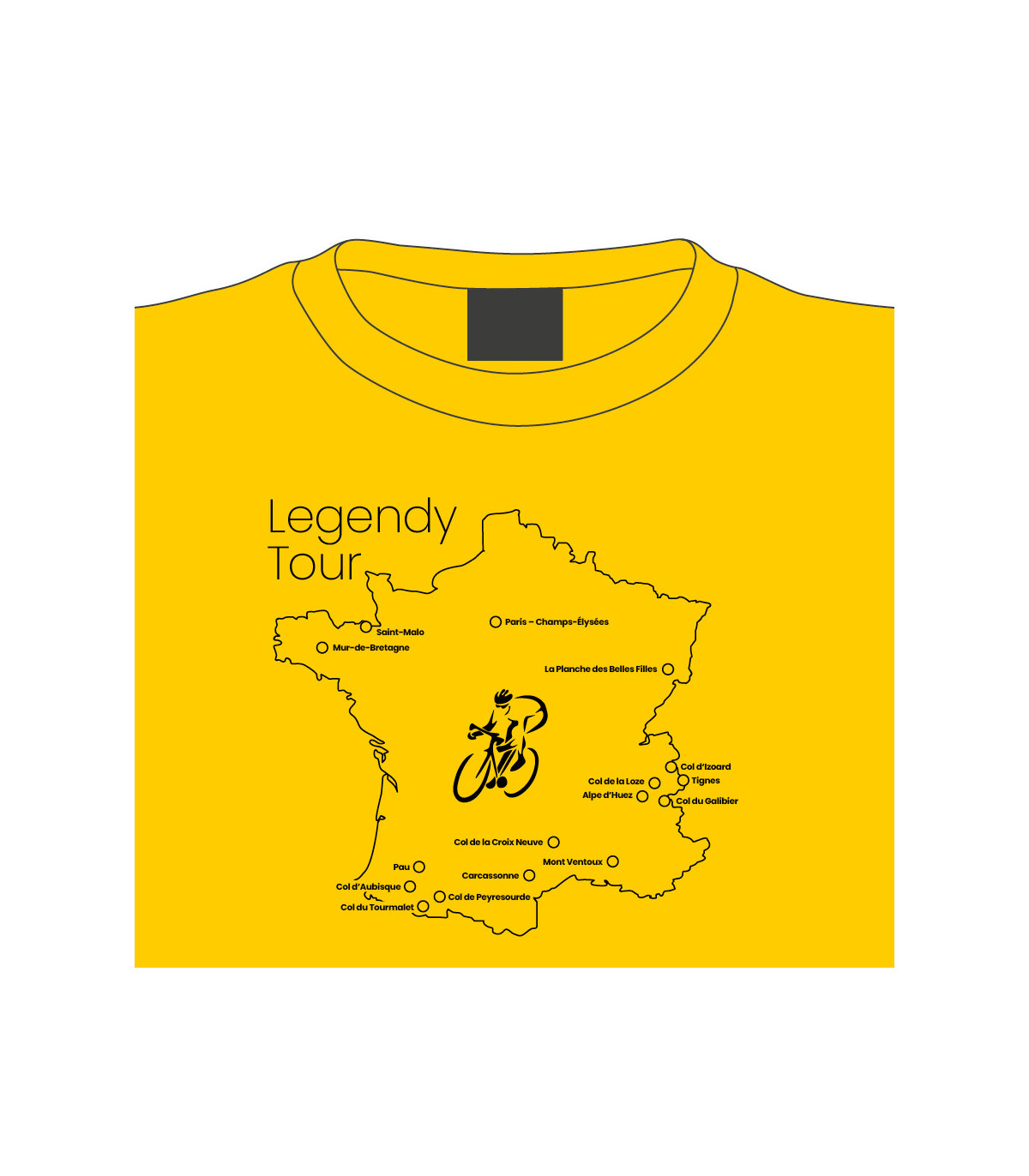 Tričko Ikonická Tour de France
