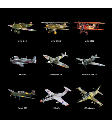 Tričko Slávne československé lietadlá