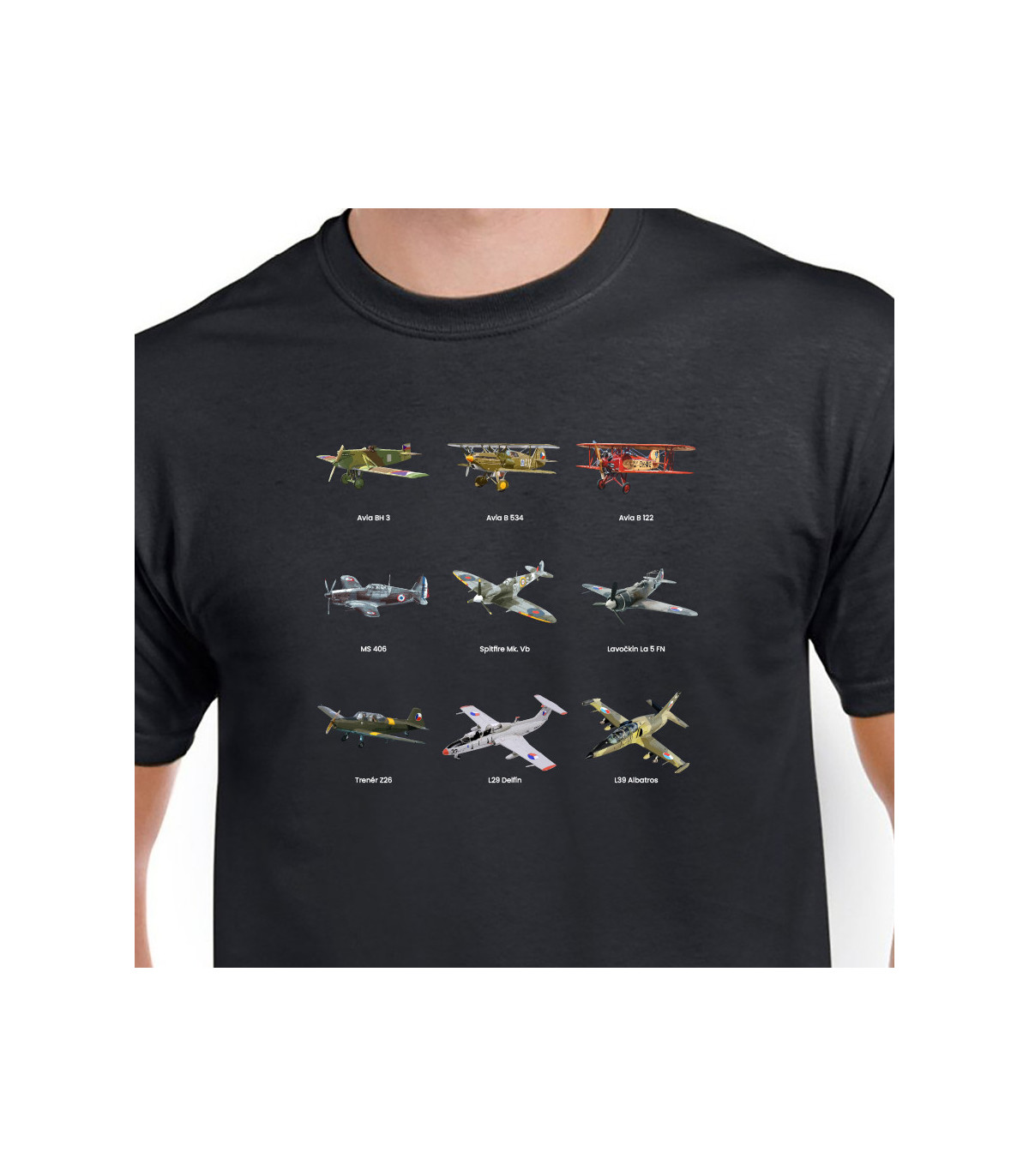 Tričko Slávne československé lietadlá