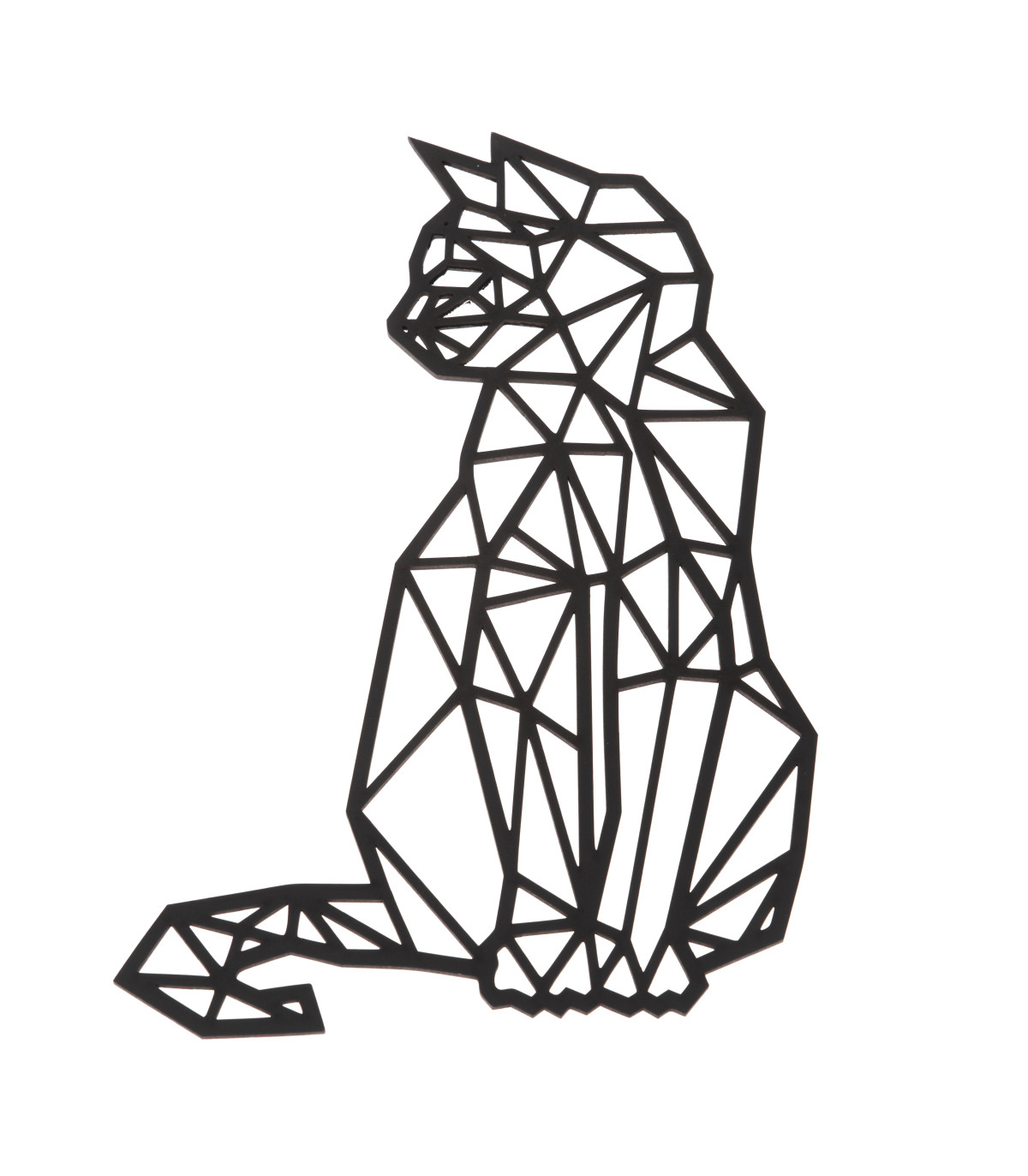 Drevená dekorácia na stenu – MAČKA