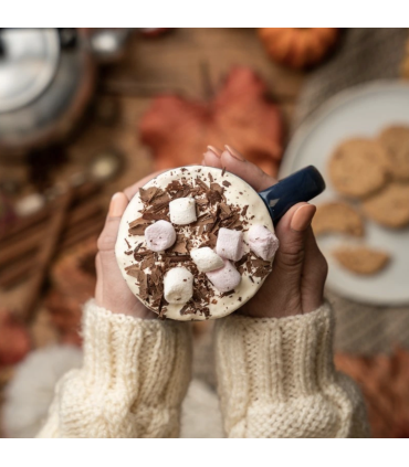 Vianočná horúca čokoláda – krásny darček pre zimné chvíle.