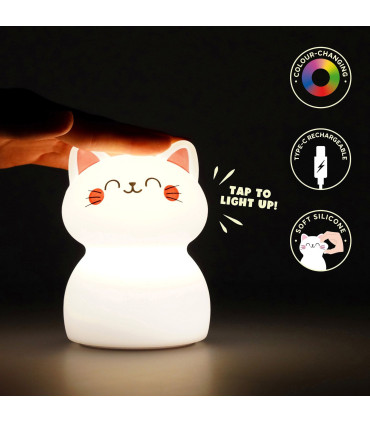 Nabíjacie nočné svetlo – Mačička