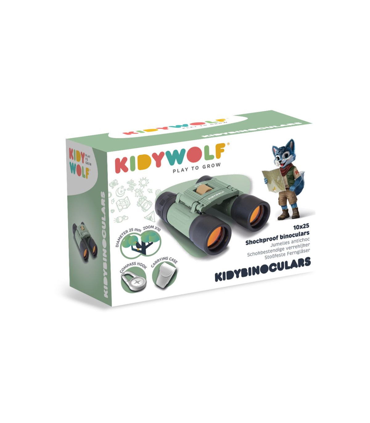 Detský ďalekohľad Kidywolf