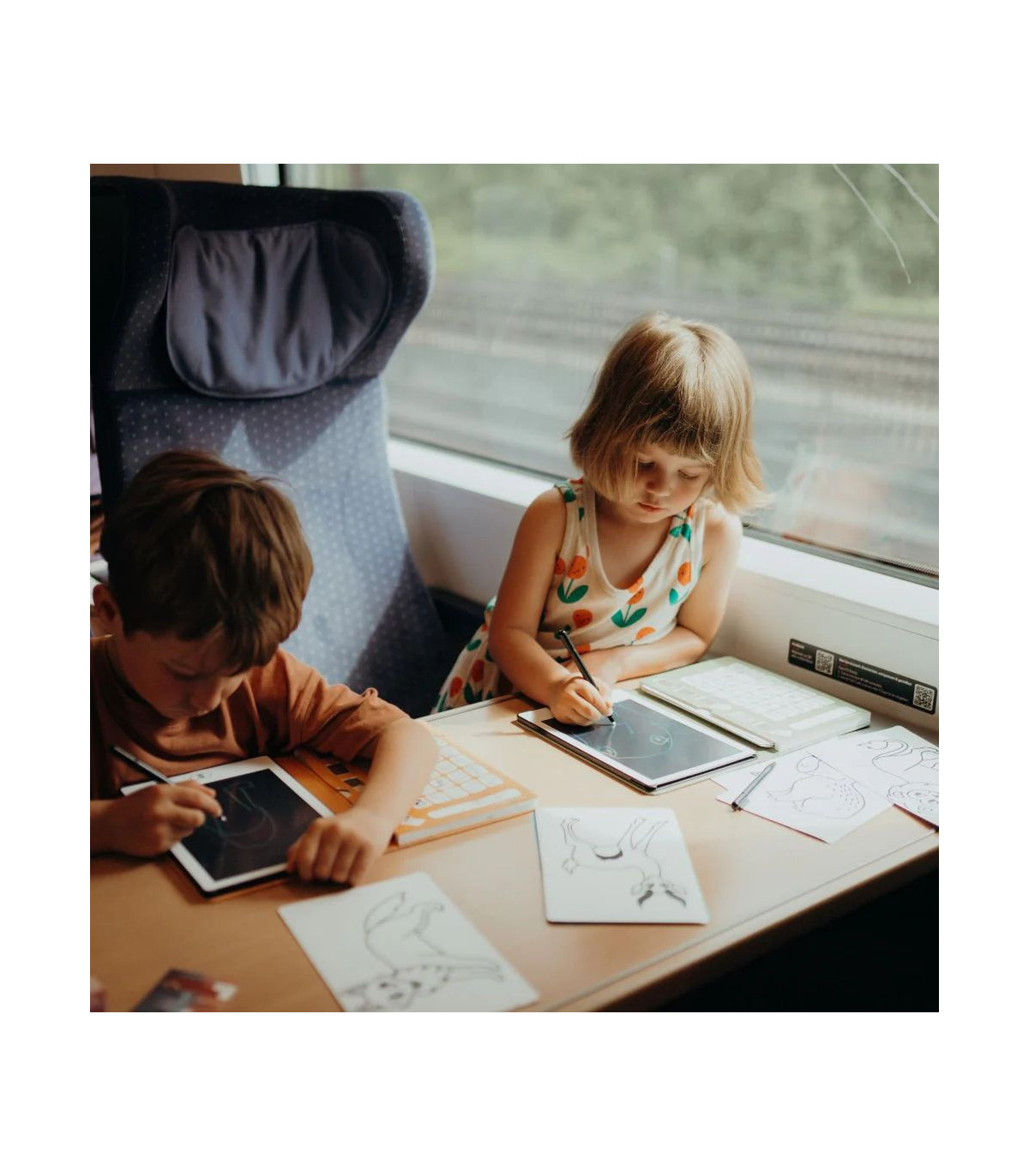 Kresliaci tablet Kidywolf - Kawai