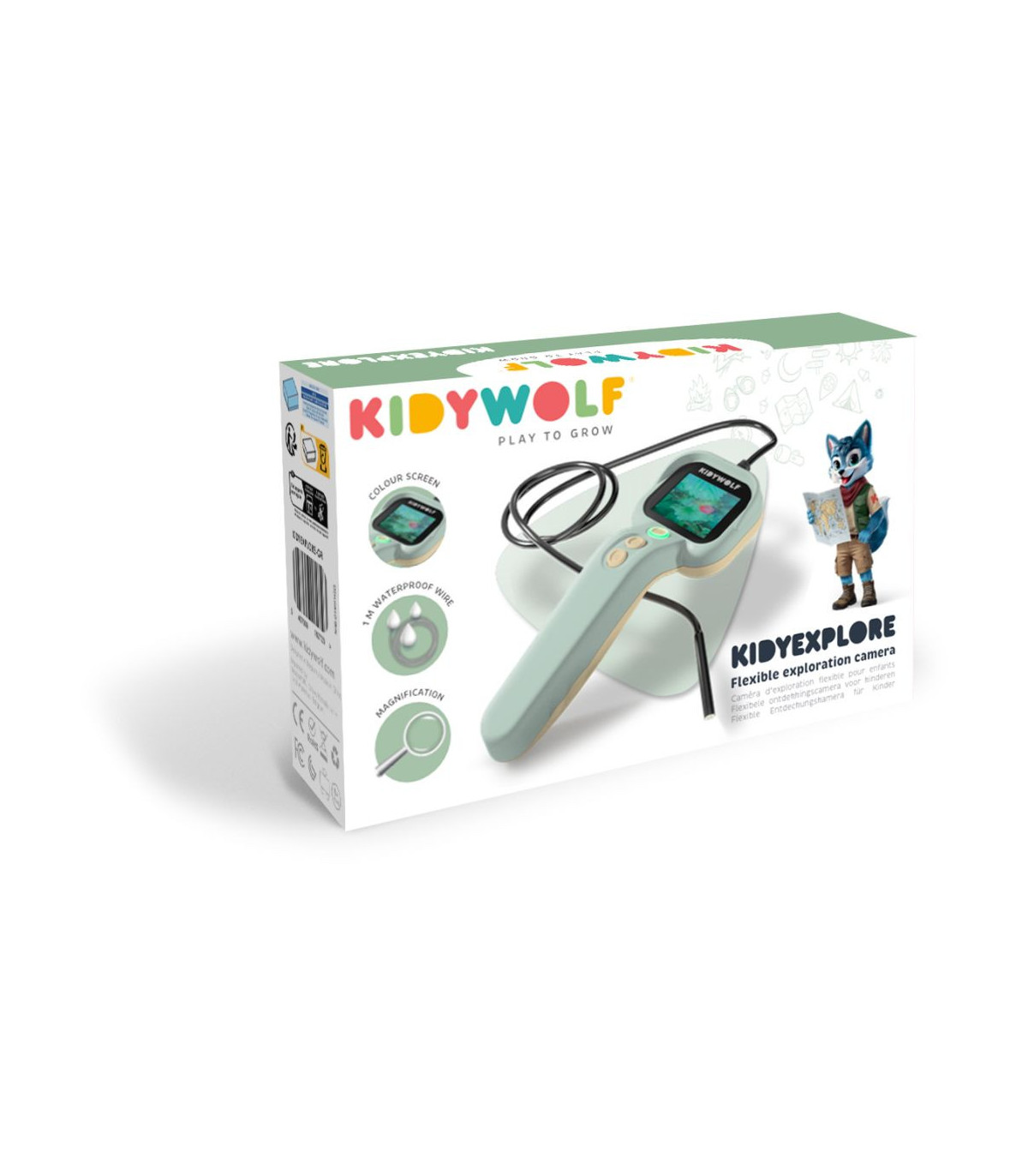 Flexibilná kamera Kidywolf Kidyexplore