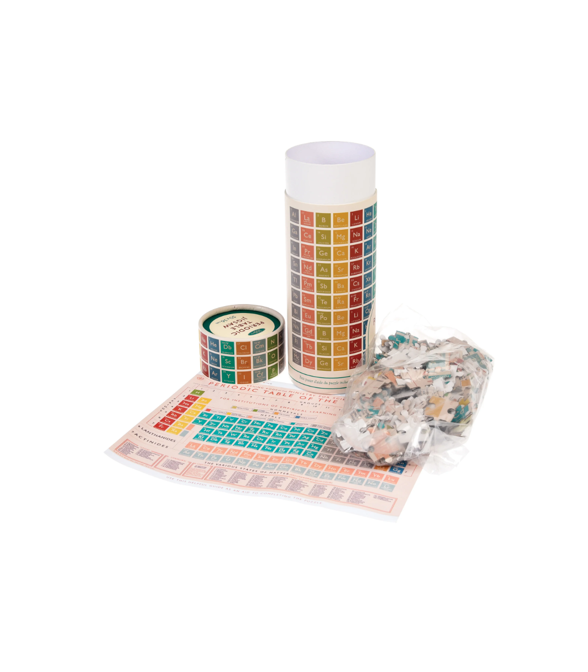 Puzzle v tube – Periodická tabuľka prvkov