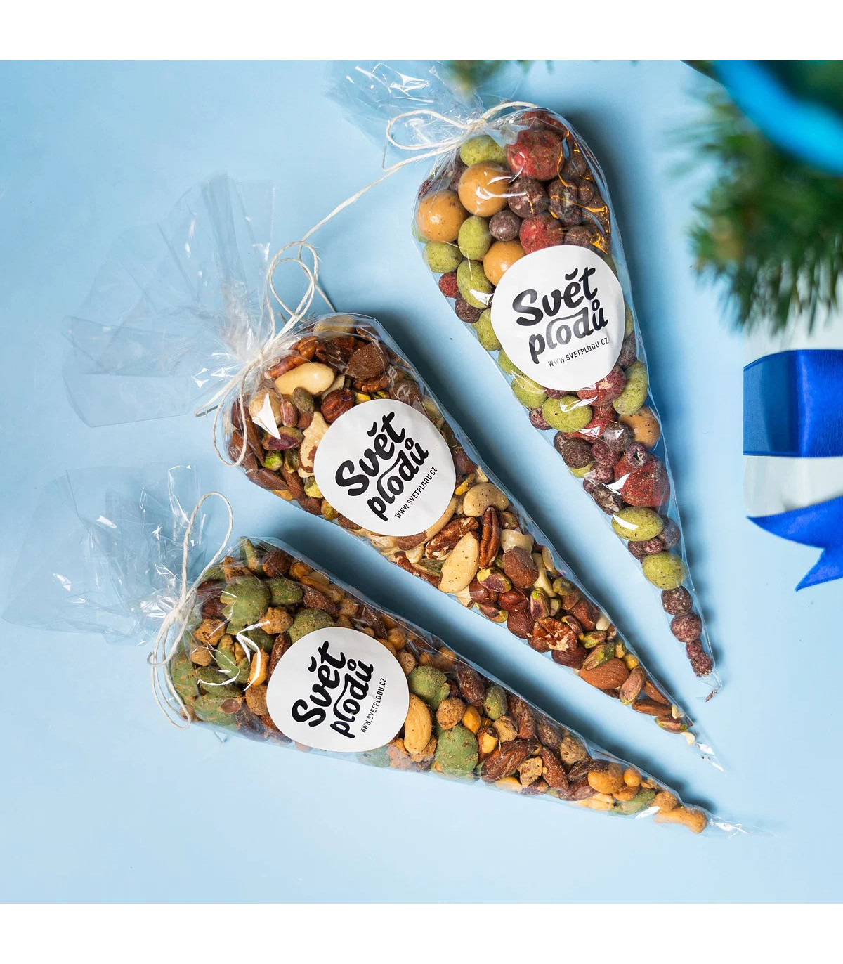 Darčekový kornút s orechmi pre radosť | Darček na každú príležitosť