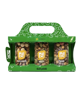 Darčekové trio orechov pre radosť | Originálny darček na každú príležitosť