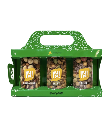 Darčekové trio orechov pre radosť | Originálny darček na každú príležitosť