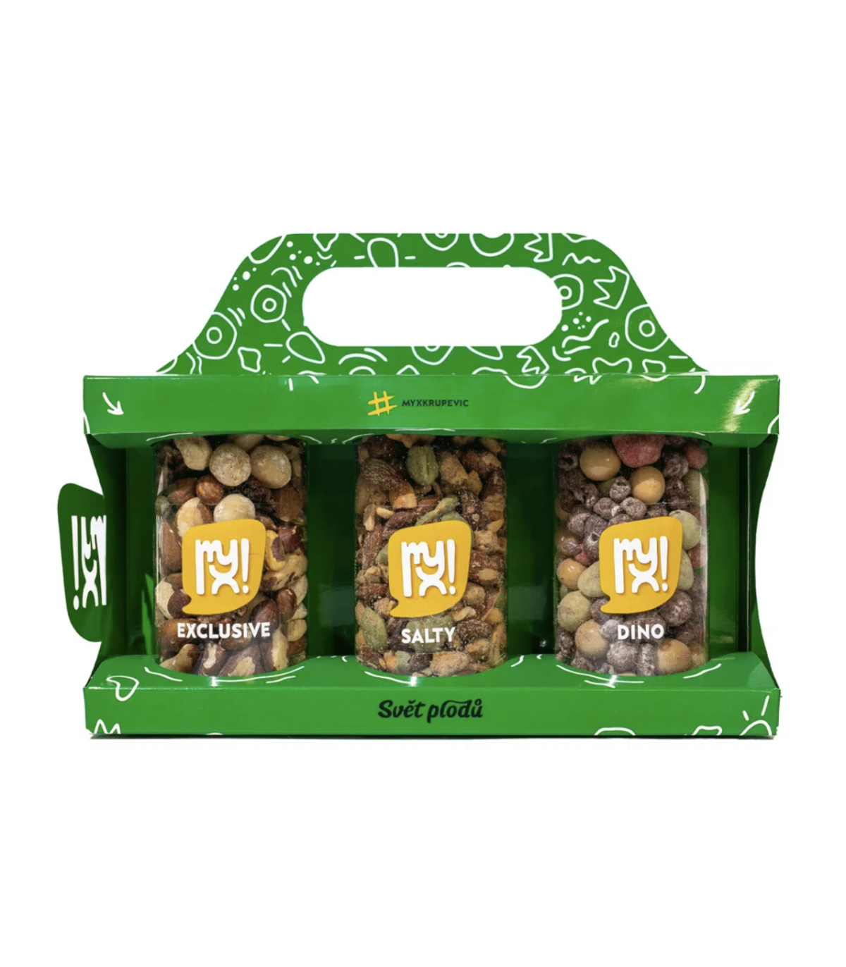 Darčekové trio orechov pre radosť | Originálny darček na každú príležitosť