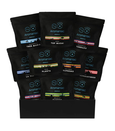 Velká degustační kolekce káv z celého světa