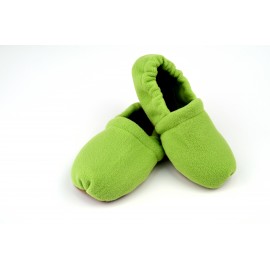 Nahrievacie voňavé papuče zelené