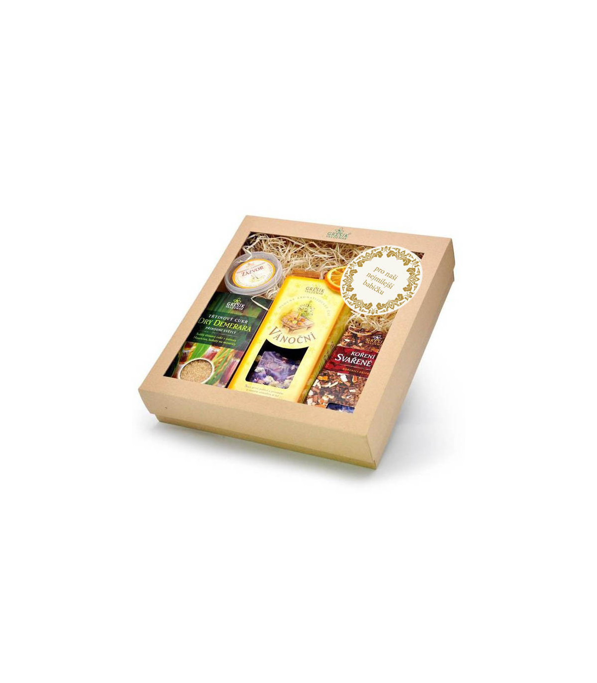Dárková kazeta | dárek pro babičku
